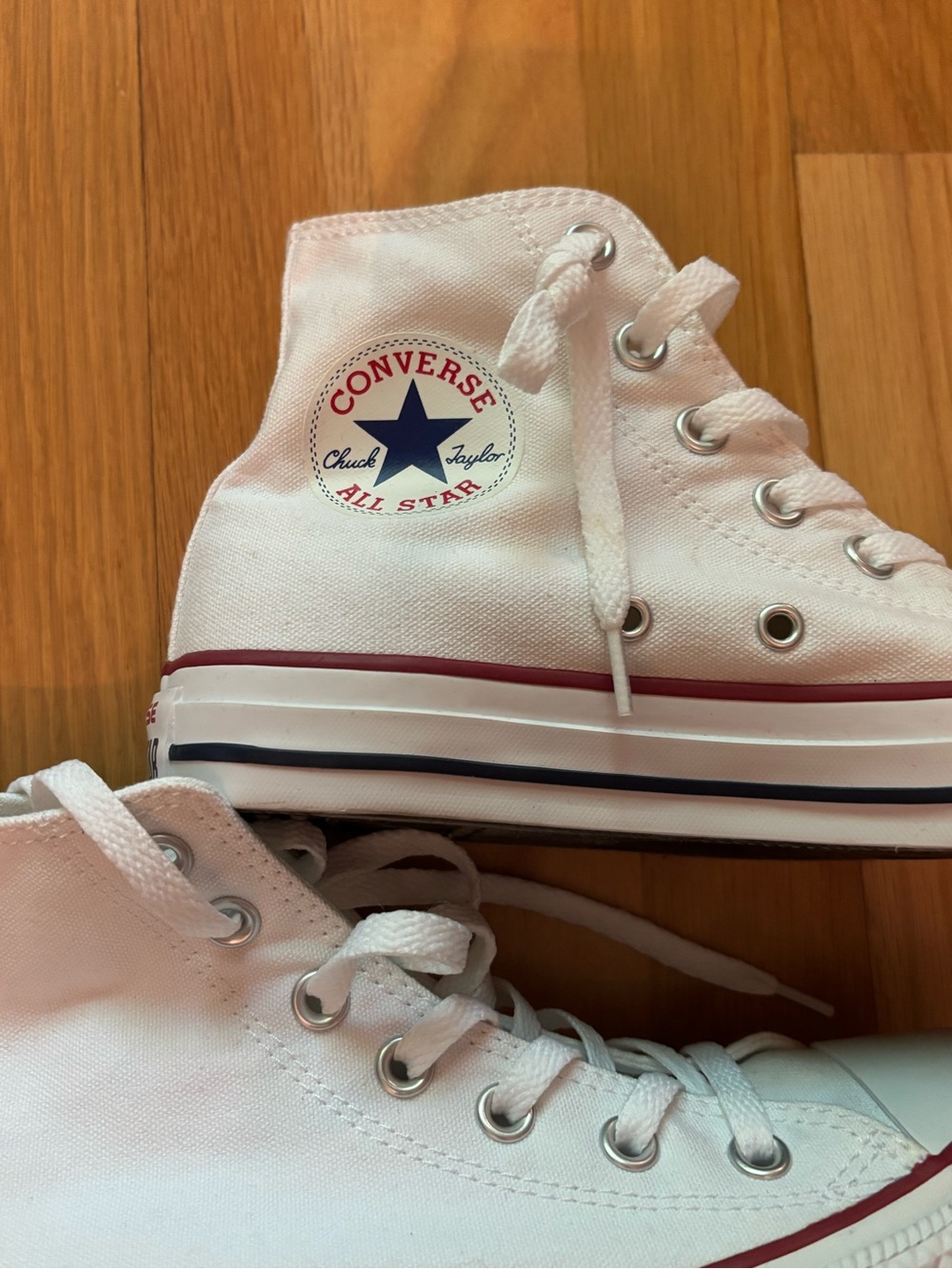 Converse Chuck Taylor All Star White High Top Sneakers